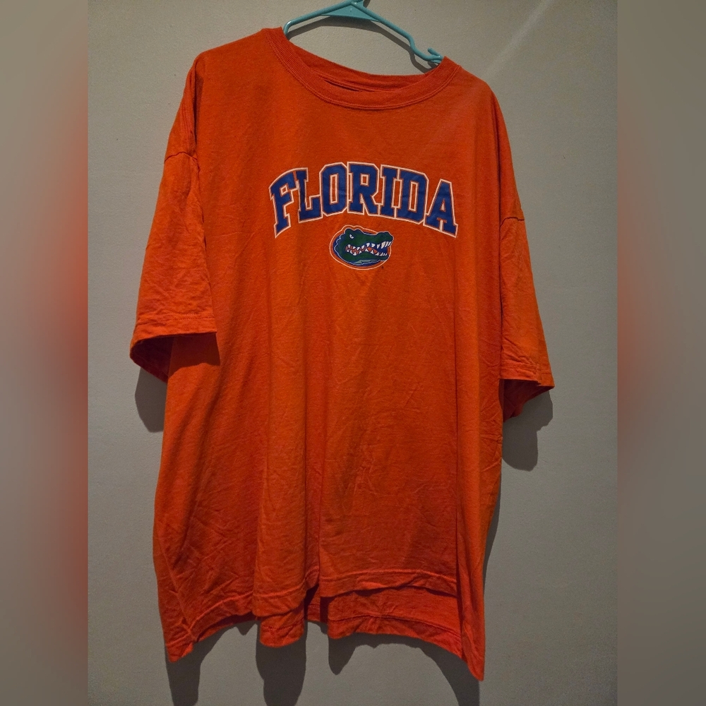 NCAA Florida Gators Orange Short Sleeve Tee EUC Size 3xl